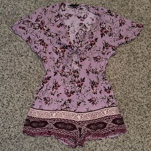 Kendall & Kylie Floral Romper